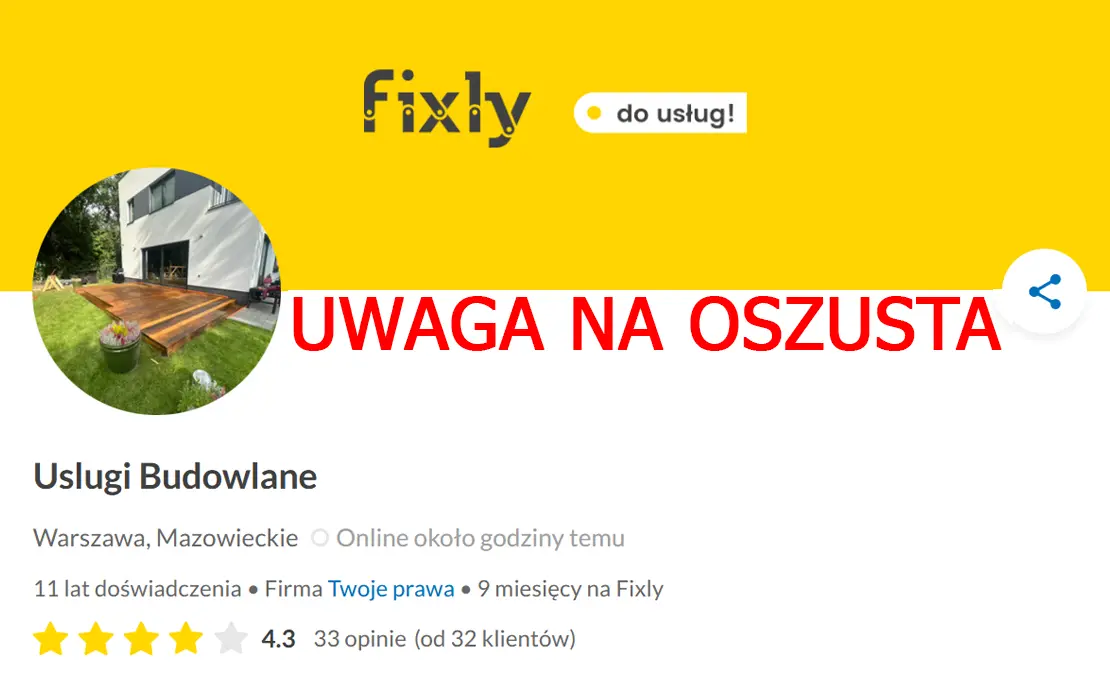 Feliks Mat Fixly Uslugi Budowlane